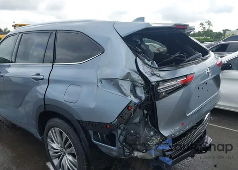 2021 Toyota Highlander Platinum из США, поврежденный, VIN 5TDFZRBH7MS109534